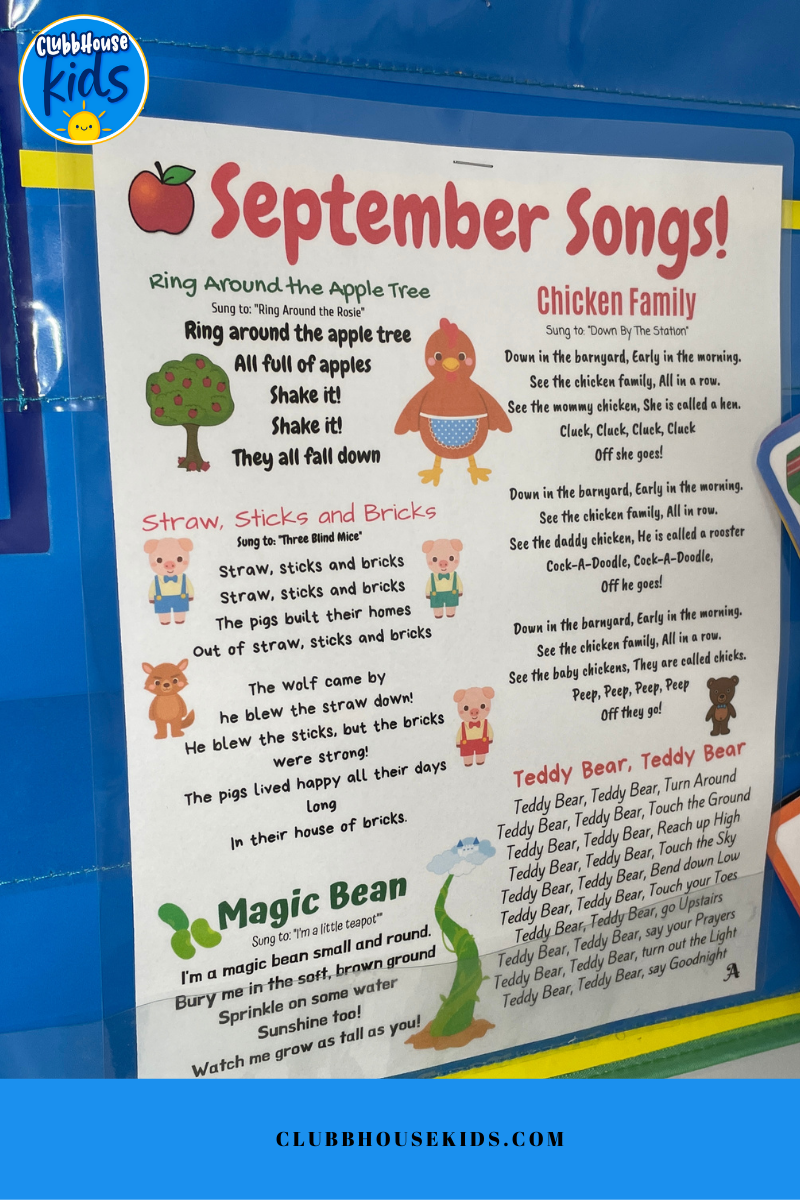 Circle time for toddlers songs.