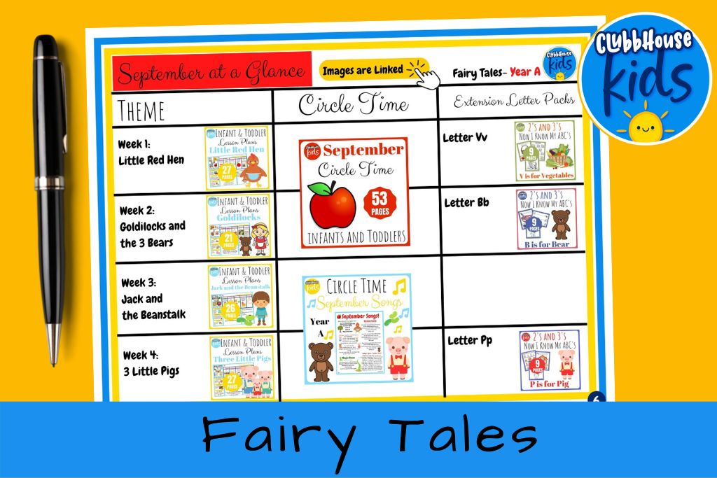 Fairy Tales theme classroom.