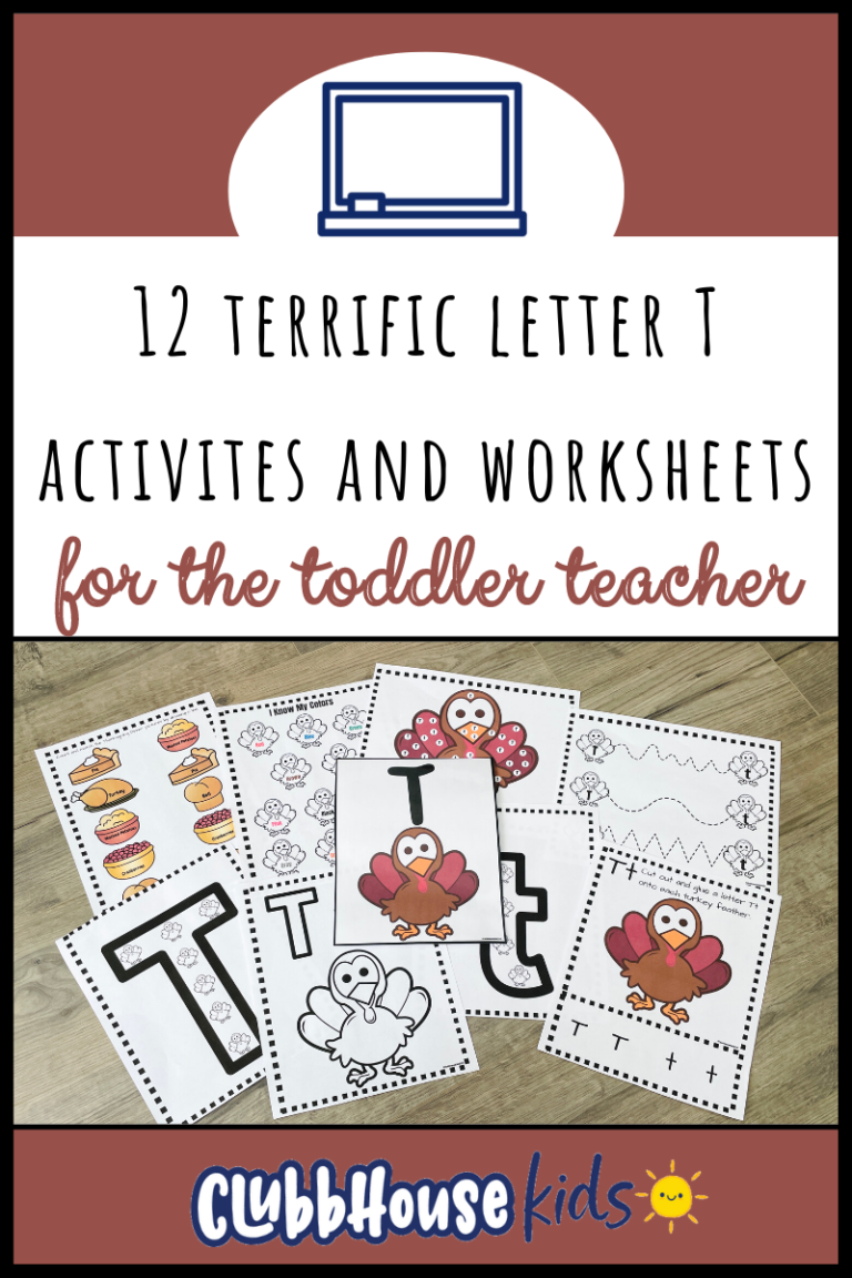 12 Terrific Letter T Worksheets And Activities For The Toddler Teacher