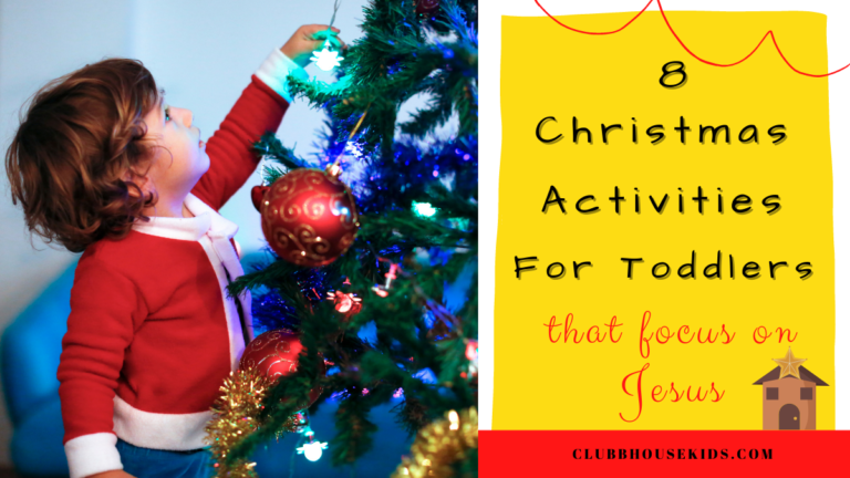 8 Christmas Activities For Toddlers That Focus on Jesus