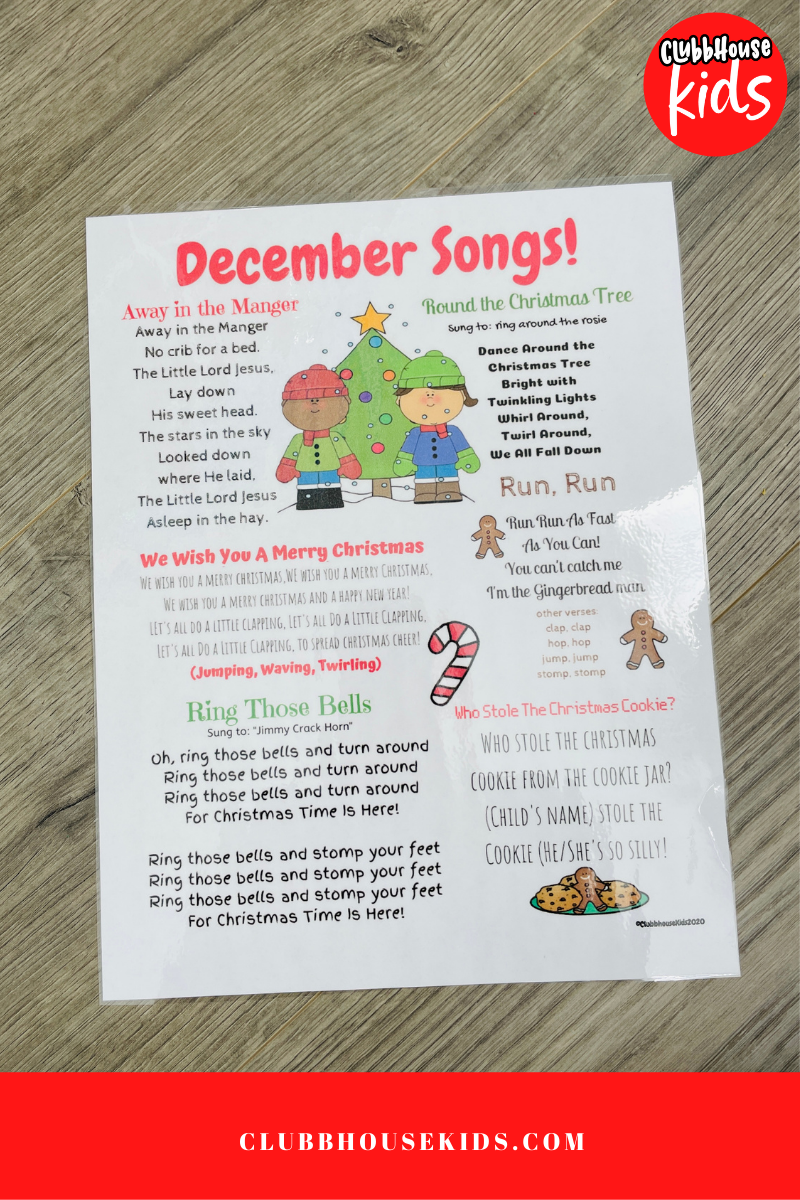 Simple Christmas Songs for toddlers