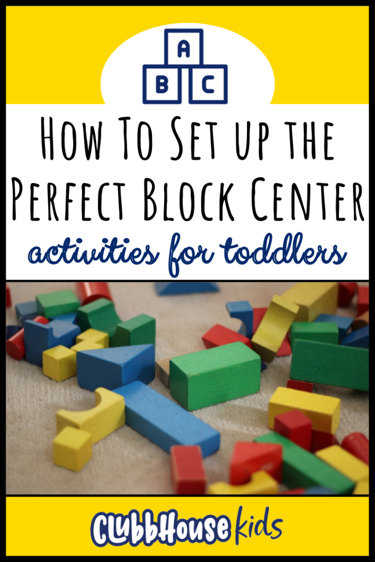 How To Set Up The Perfect Block Center Activities For Toddlers