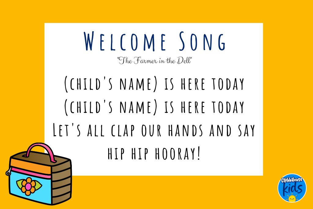 The perfect circle time welcome songs to help each students feels that they belong.