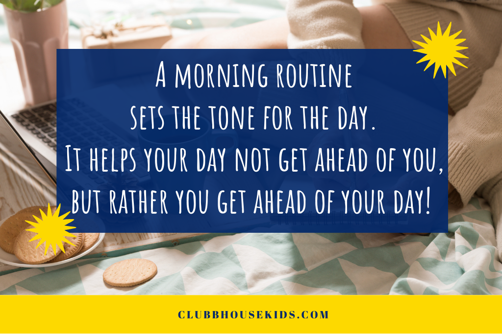 morning routine quote