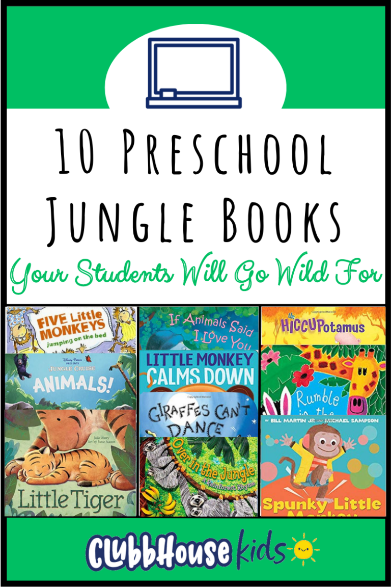 10 Preschool Jungle Books Your Students Will Go Wild For!