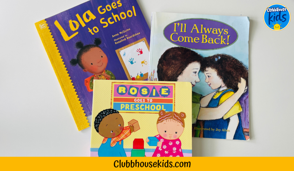 Toddler back to school books!