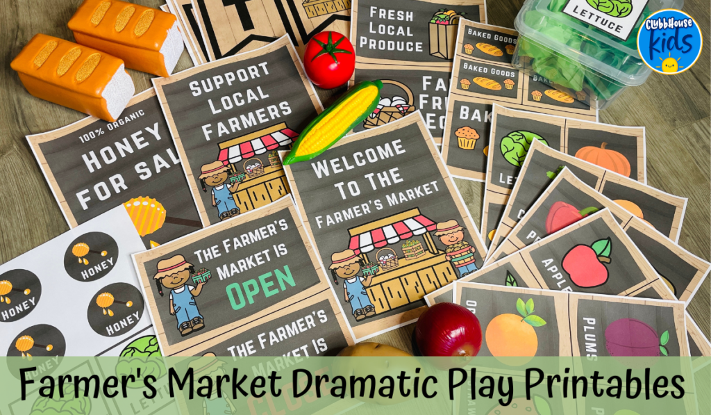 Get your dramatic play printables here!