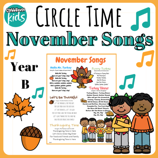 Thanksgiving Theme - ClubbhouseKids