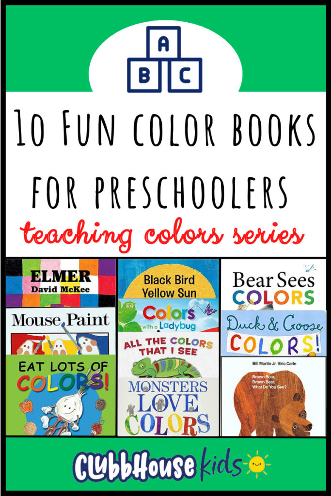 color books for preschoolers