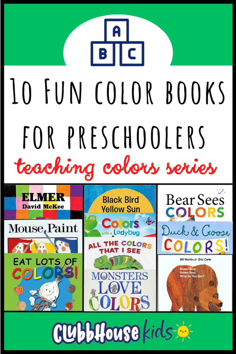 10 Fun Color Books for Preschoolers from the Clubhousekids Library – Join the Fun!