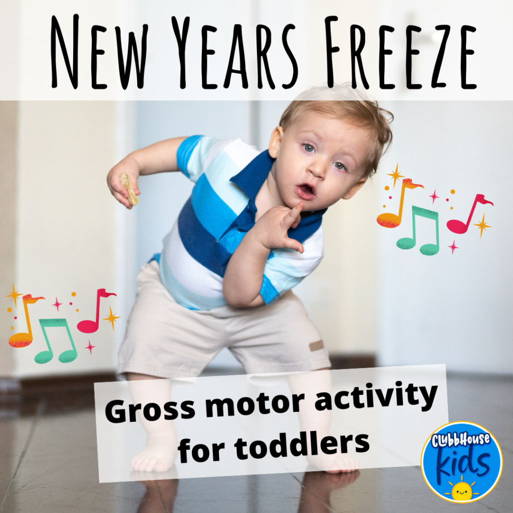 Gross motor activity for toddlers