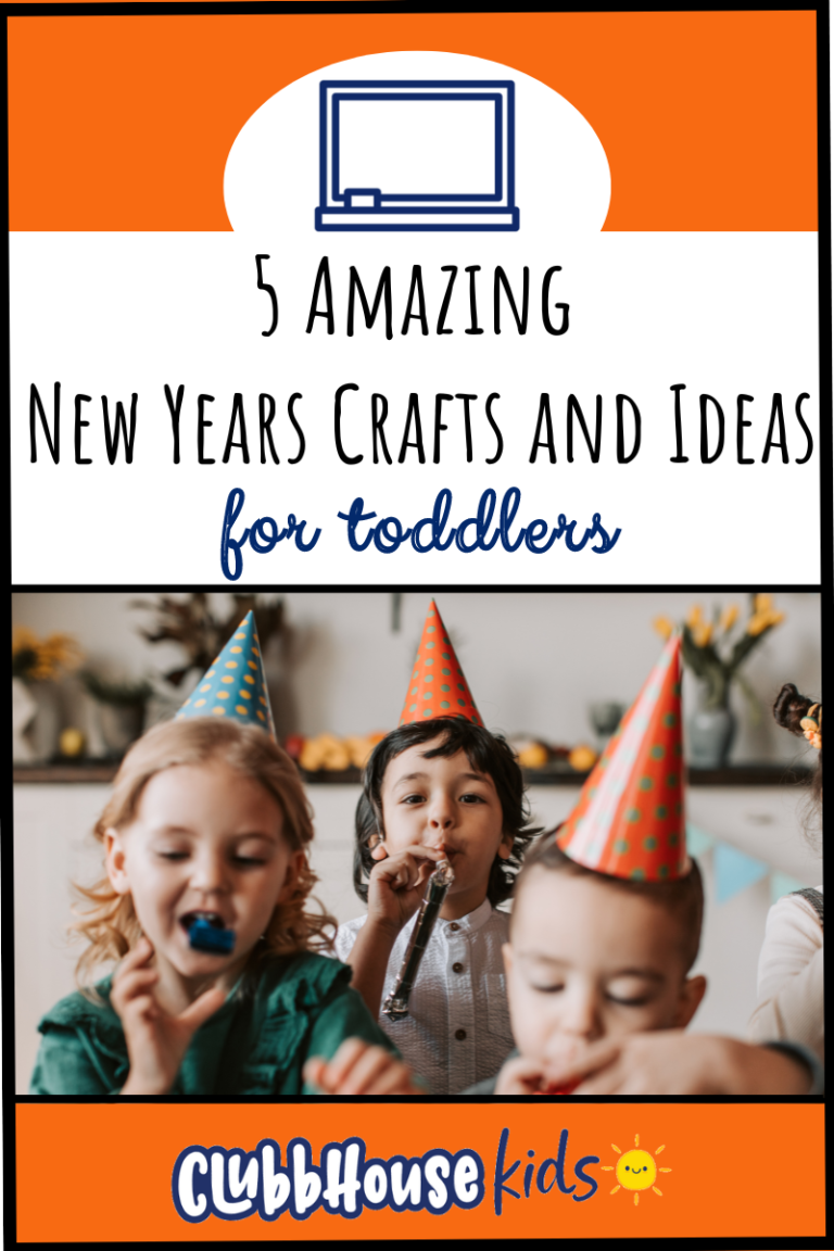 5 Amazing New Year Crafts and Ideas For Toddlers!
