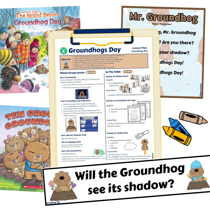 groundhog day activity