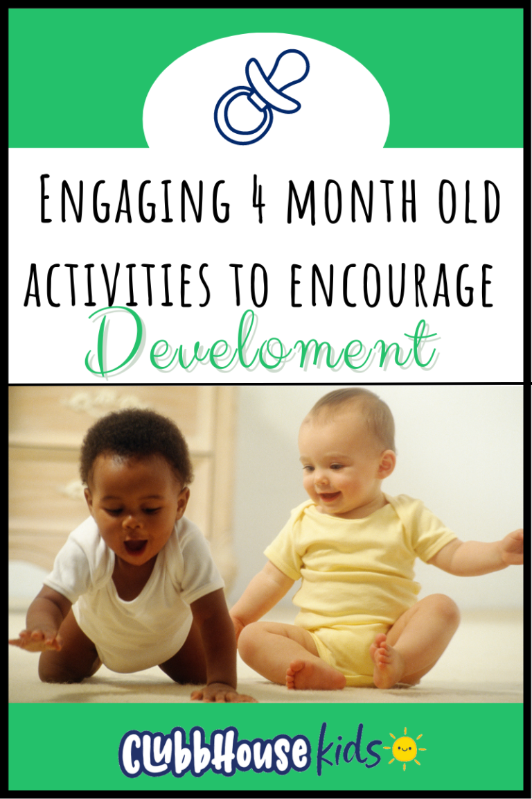 Engaging 4 month old activities to encourage development in your infant classroom