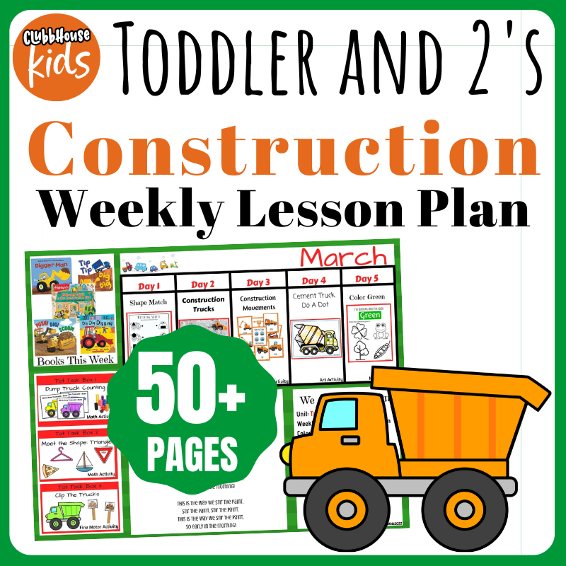 construction themed printables