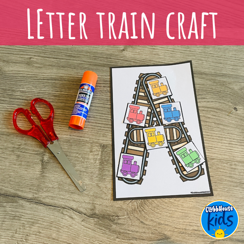letter train craft