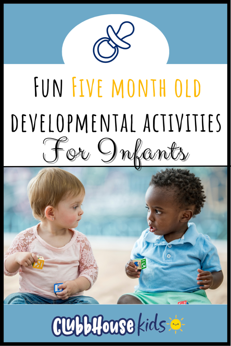Fun Five Month Old Developmental Activities For Infants