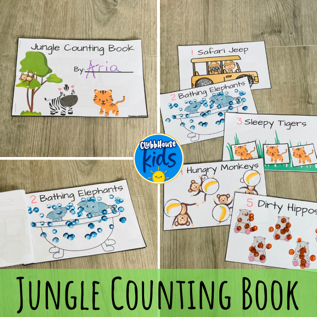 Jungle counting book

