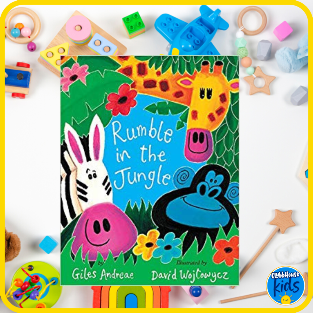 jungle themed books for preschoolers