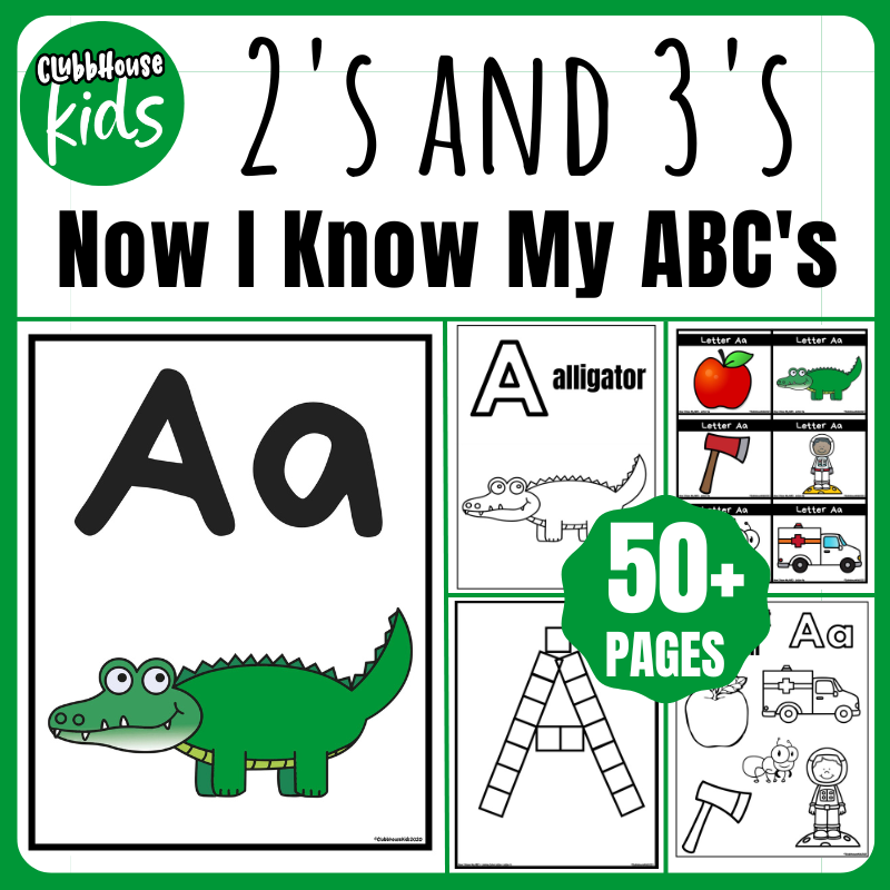 letter A worksheets