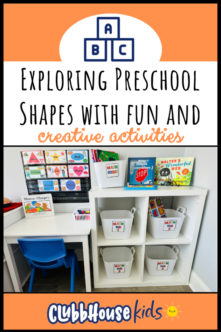 Exploring Preschool Shapes with Fun and Creative Activities