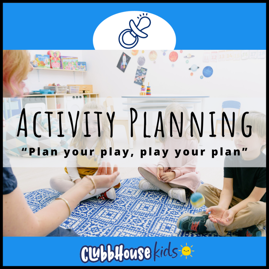 Activity planning in daycare.