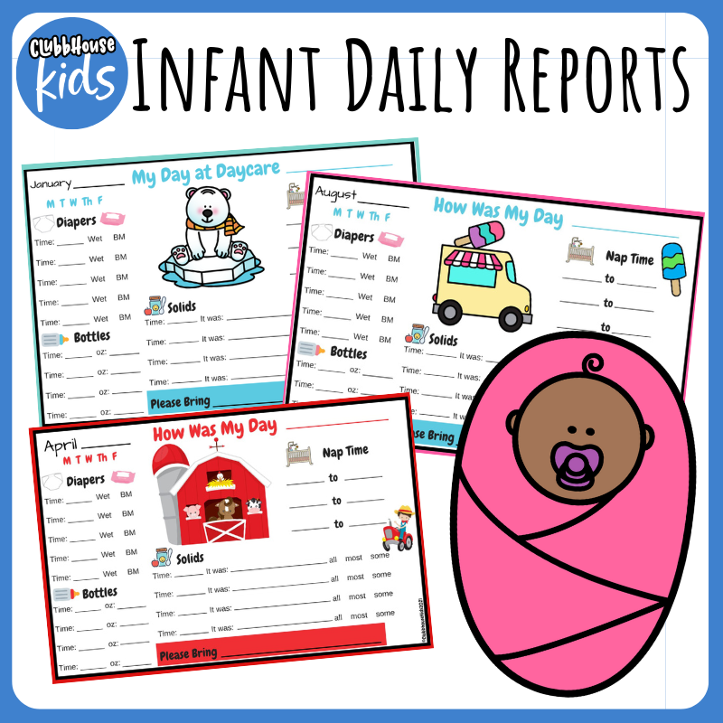 daycare reports for infants
