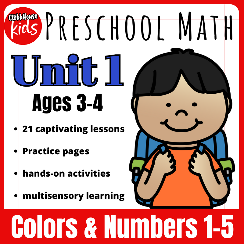 preschool activities for number sense
