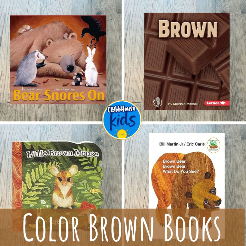 color brown books