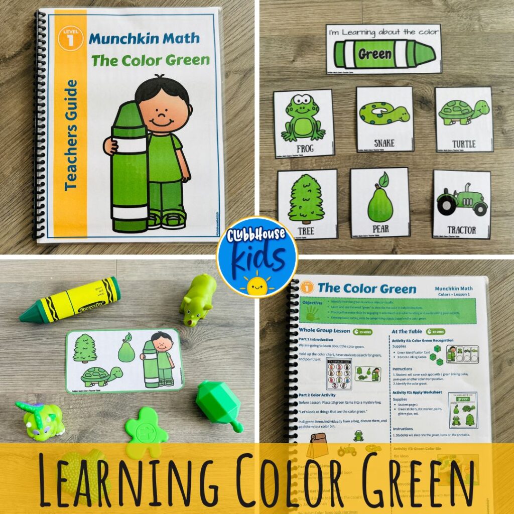 learning color green
