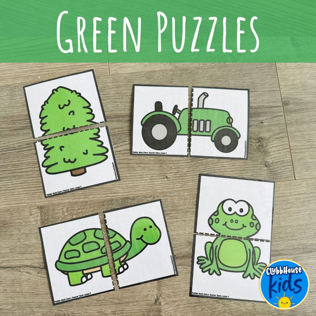color green puzzles