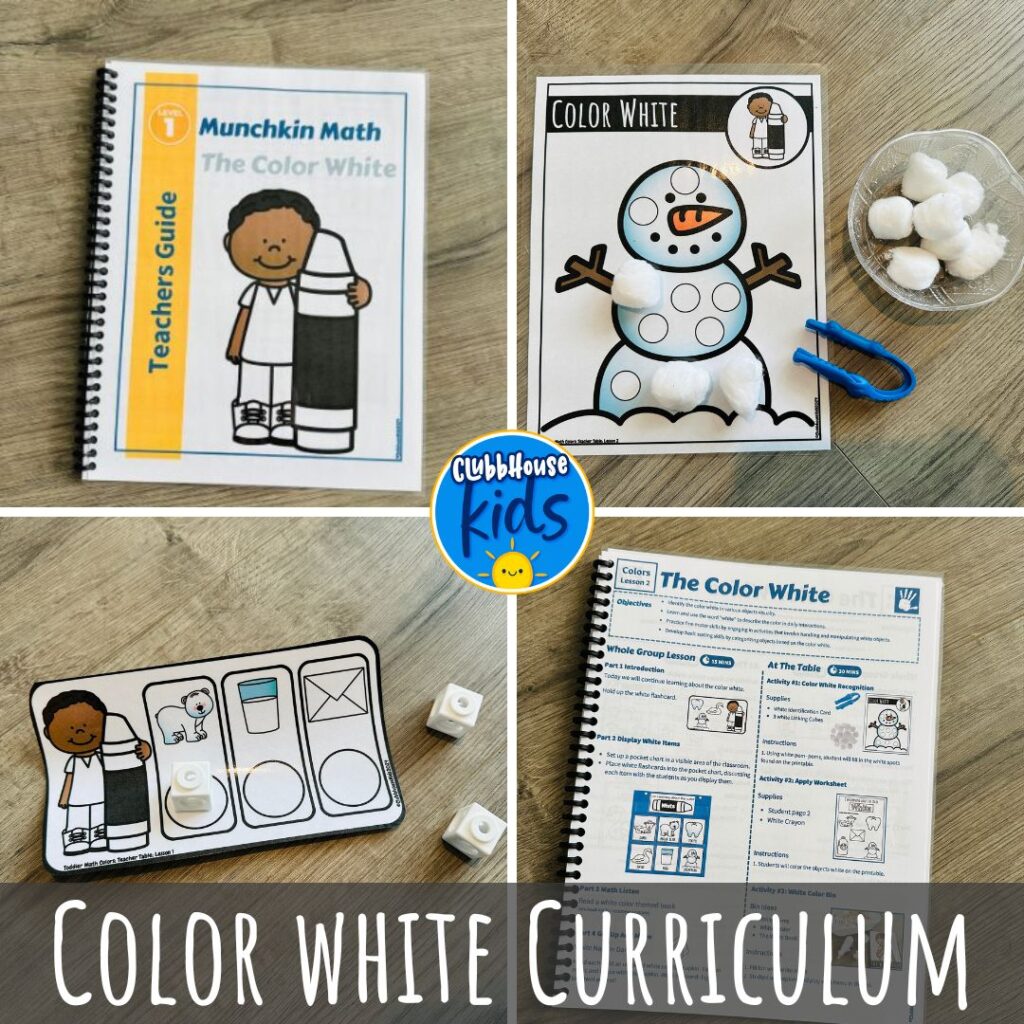 color learning curriculum