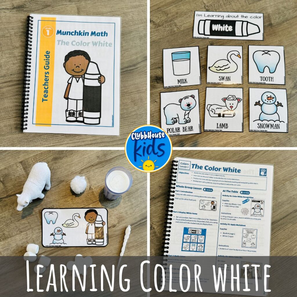 color white lesson plans