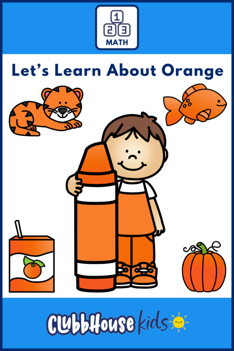 orange activities for preschoolers