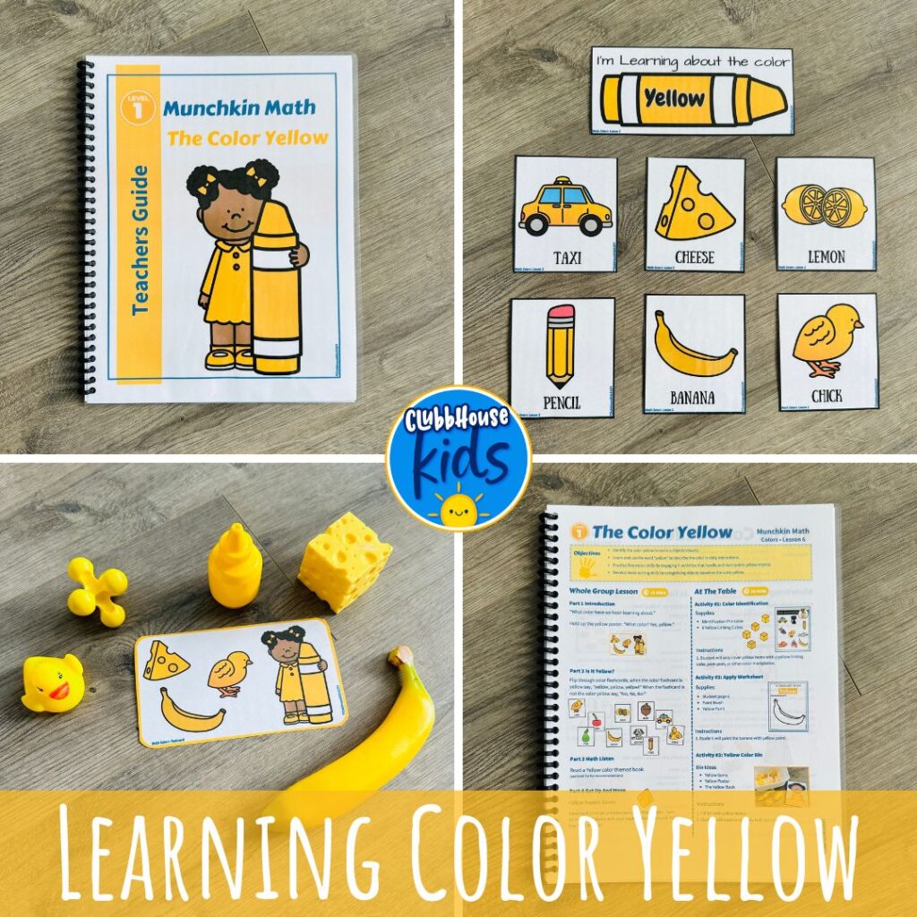 teaching the color yellow