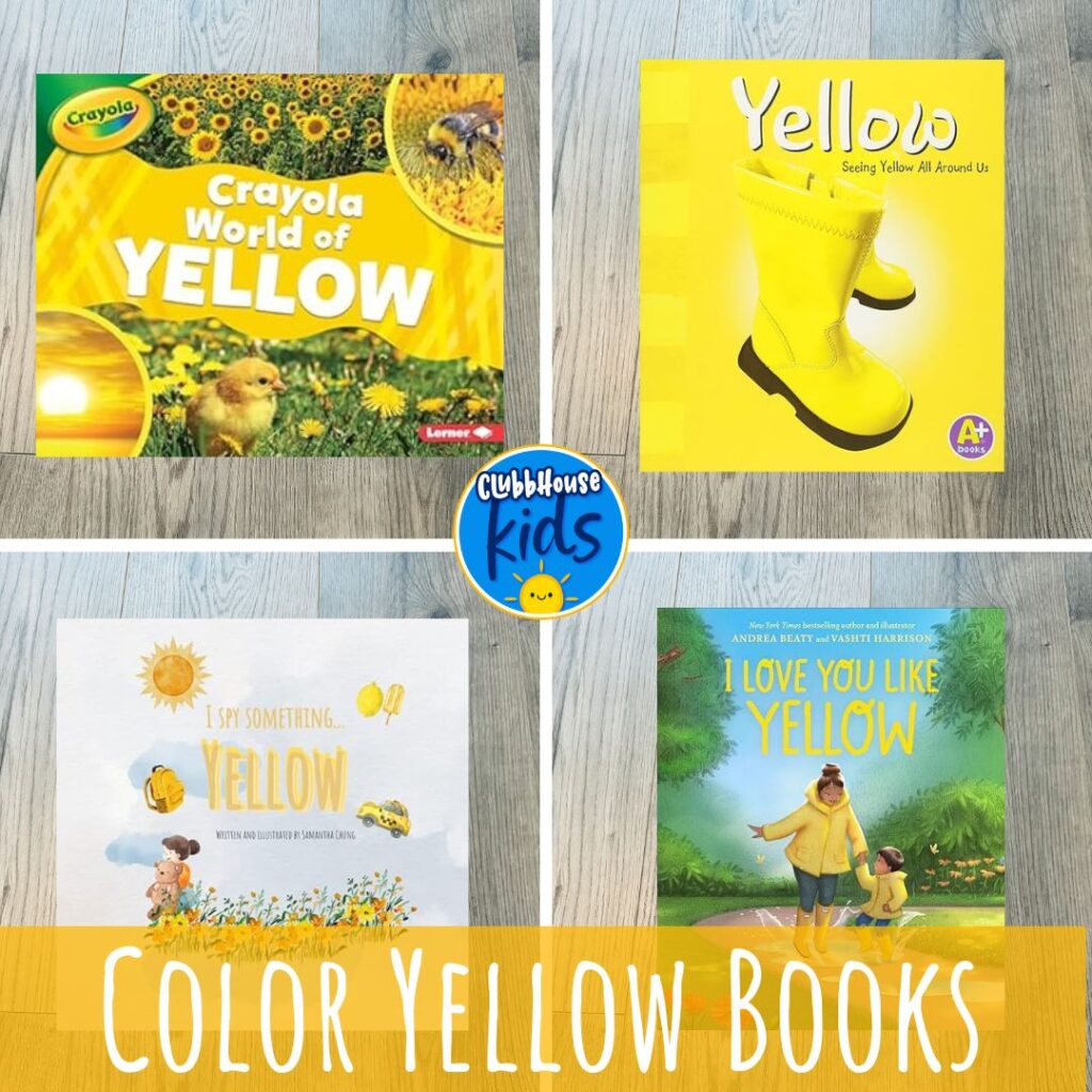 yellow books for kids