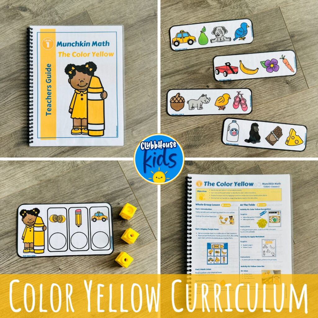 yellow color curriculum