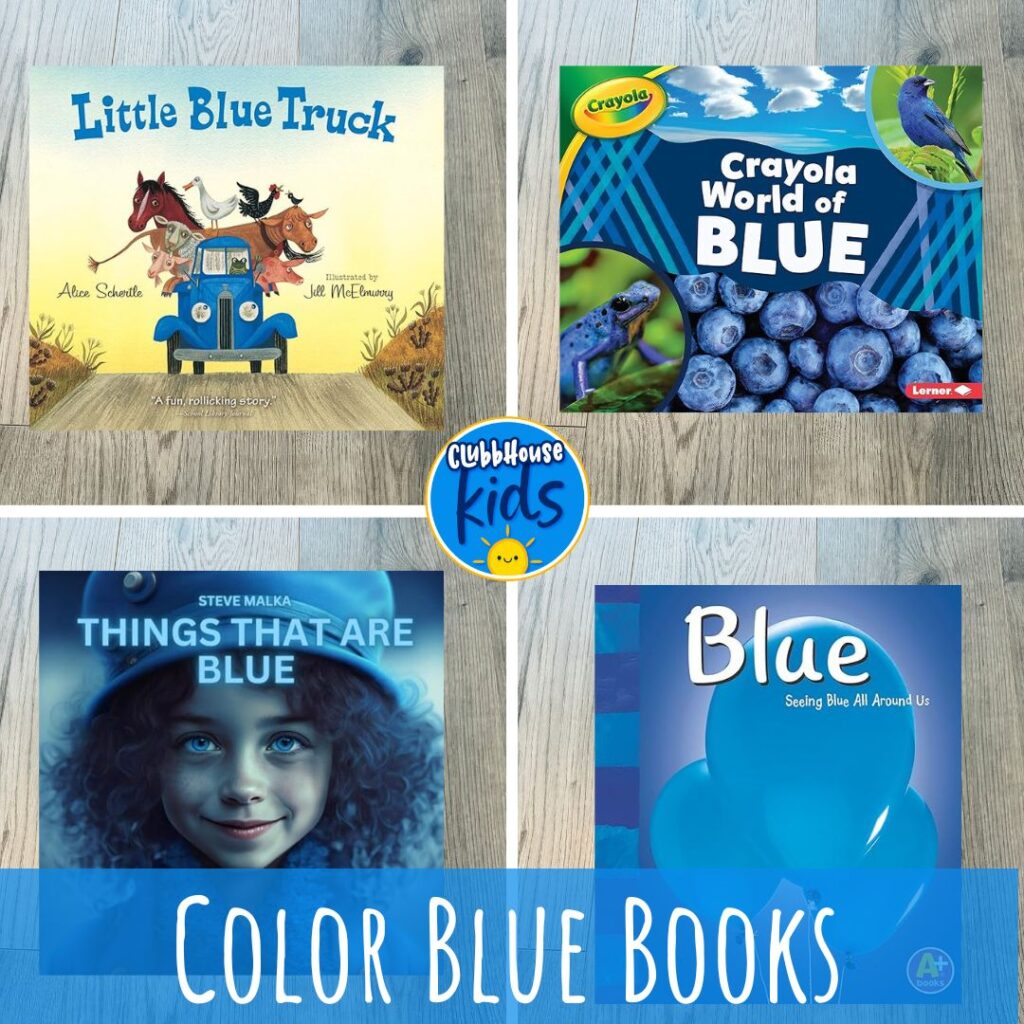 color blue books