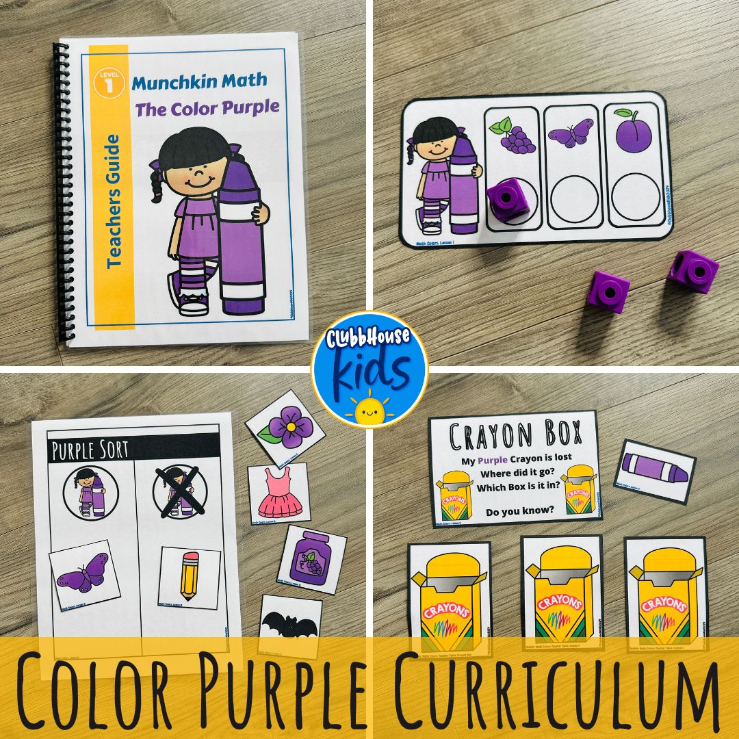 Learning Colors Together: Fun Color Purple Activities For Young ...