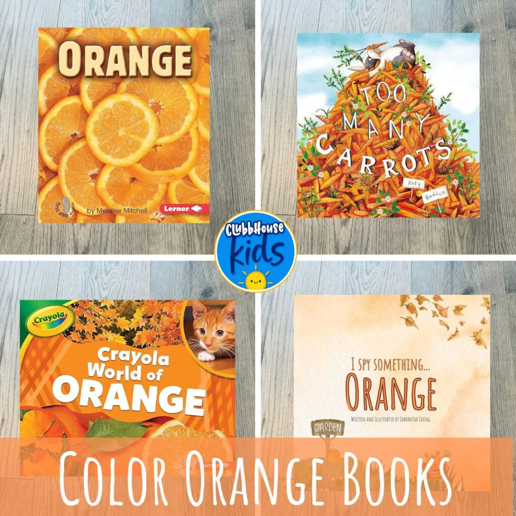 color orange books