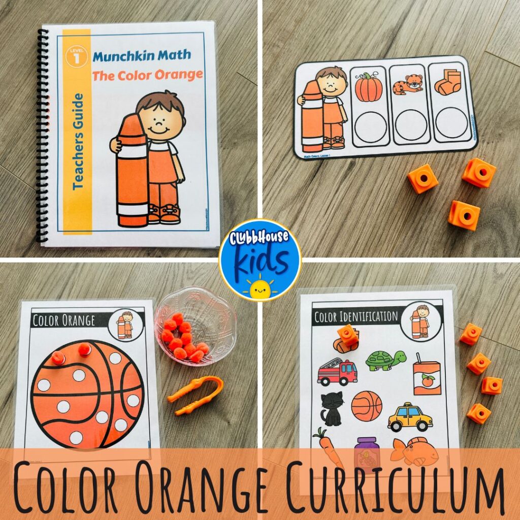color orange curriculum