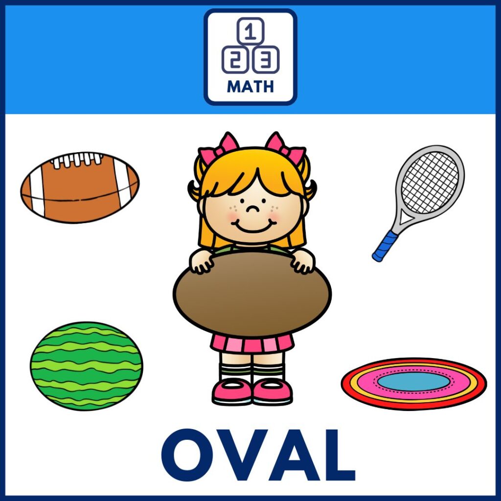 shape oval activities