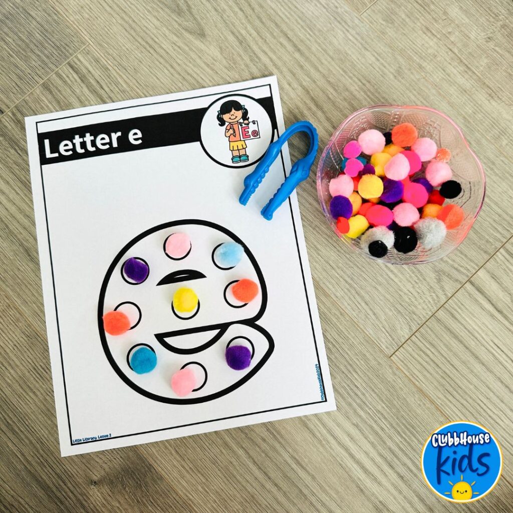 fun letter E activities