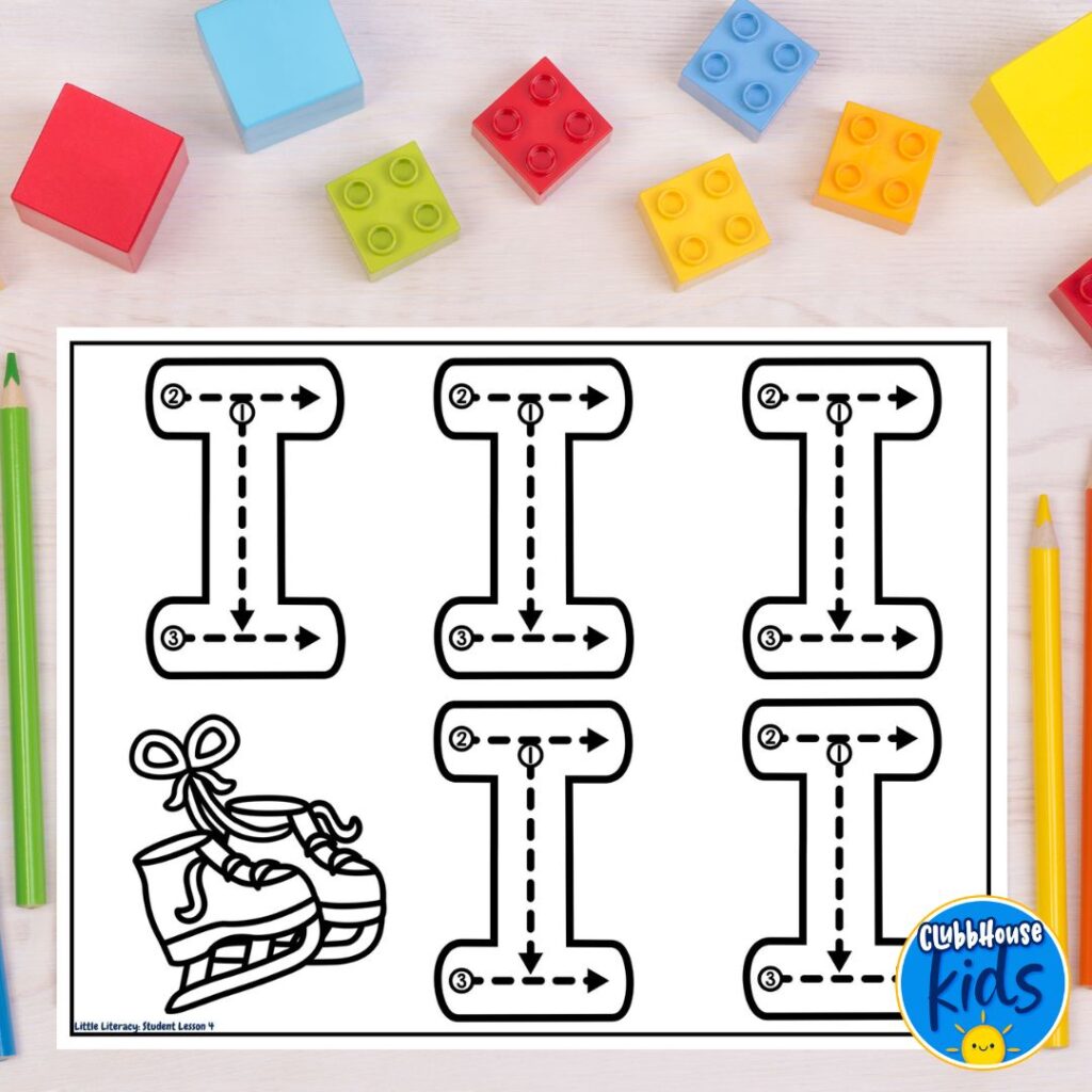 ice skate-themed-alphabet-activities