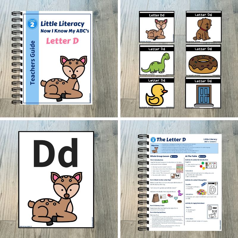 letter D preschool lessons