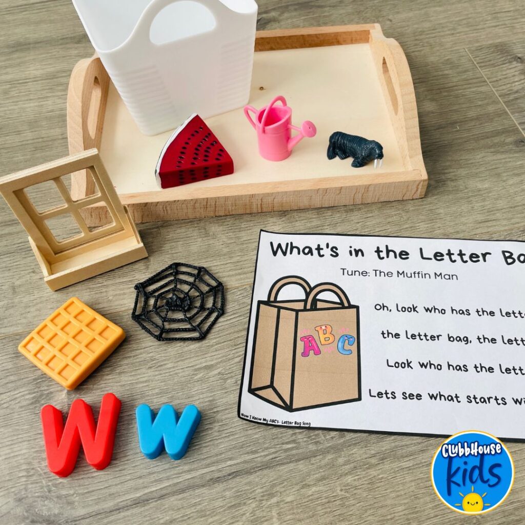 letter w activities for toddlers