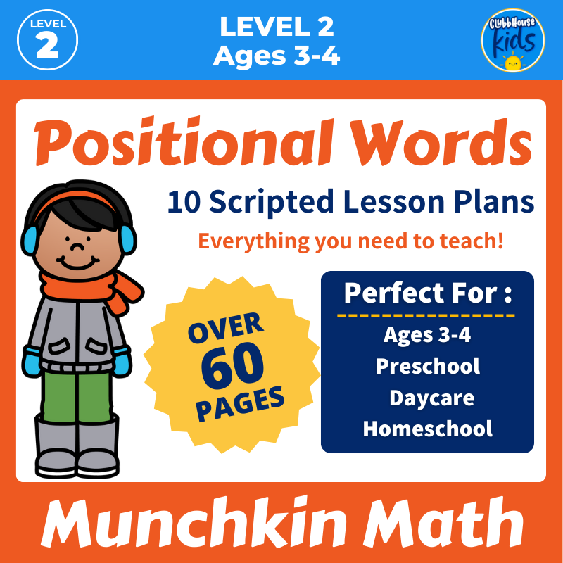 positional words for preschool