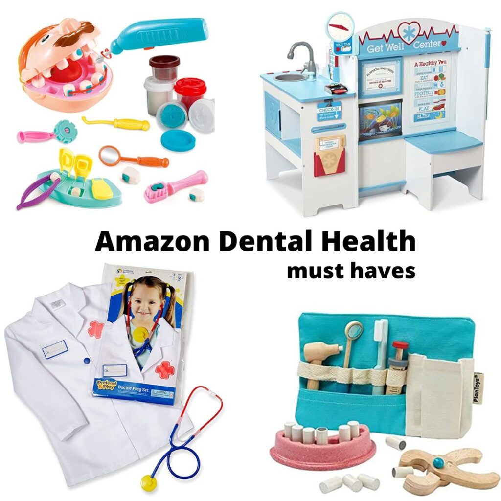 preschool dental play setup