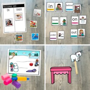 Mastering Positional Words: 10 Ready-to-Use Preschool Math Lesson Plans ...