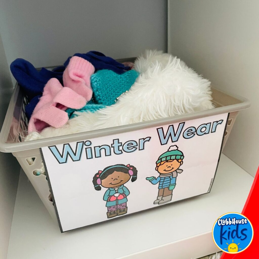 winter clothing for preschool